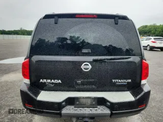 2010 Nissan Armada Titanium z VIN 5N1BA0ND0AN619506, wystawiony jako Copart lot #58329005 z przebiegiem 212 496 mil mil oraz Szkoda całkowita • Salvage title. Historia ofert i sprzedaży dostępna na DreamBid. Obrazek 6.