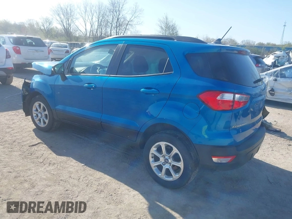 2019 Ford EcoSport SE with VIN MAJ3S2GE9KC280576, listed as a IAAI auction lot 42103070 with 50,018 mi miles and . Bid and sale history available at DreamBid. Image 3.