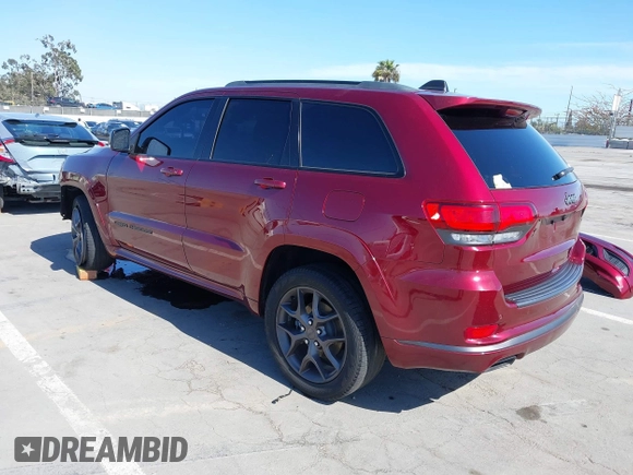 2020 Jeep Grand Cherokee Limited z VIN 1C4RJEBG8LC317006, wystawiony jako IAAI lot #42271501 z przebiegiem 54 078 mil mil oraz . Historia ofert i sprzedaży dostępna na DreamBid. Obrazek 3.
