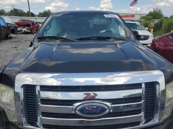 2010 Ford F-150 XL with VIN 1FTEW1C87AFD48615, listed as a Copart auction lot 64748534 with 0 mi miles and Salvage Title. Bid and sale history available at carsss.com. Image 11.