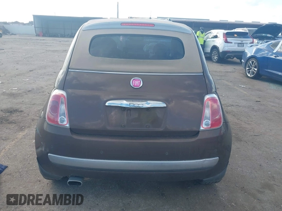 2012 FIAT 500 Gucci with VIN 3C3CFFER1CT119029, listed as a IAAI auction lot 41499274 with 78,504 mi miles. Bid and sale history available at carsss.com. Image 15.