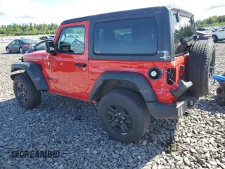 2021 Jeep Wrangler Sport with VIN 1C4GJXAG7MW801107, listed as a Copart auction lot 67925804 with 32,740 mi miles and Salvage Title. Bid and sale history available at DreamBid. Image 2.