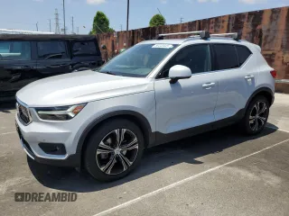 2021 Volvo XC40 Inscription with VIN YV4162UL5M2564818, listed as a Copart auction lot 58443445 with 36,557 mi miles and Salvage title. Bid and sale history available at DreamBid. Image 1.