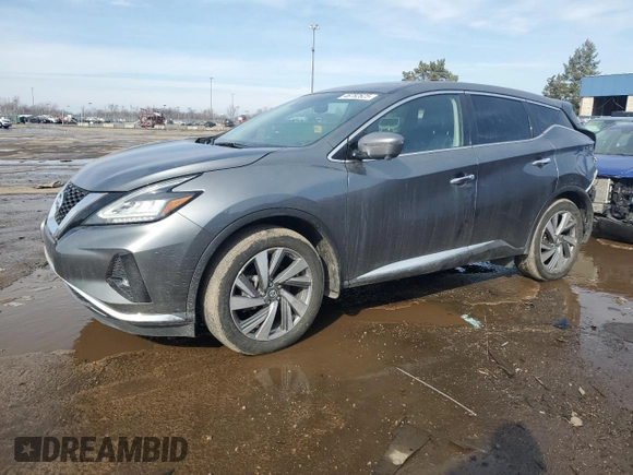 2021 Nissan Murano SL with VIN 5N1AZ2CS2MC104086, listed as a Copart auction lot 46782625 with 24,685 mi miles and Clean Title. Bid and sale history available at DreamBid. Image 1.
