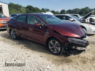 2018 Honda Clarity Plug-In Hybrid Touring with VIN JHMZC5F38JC018001, listed as a Copart auction lot 61747774 with 79,775 mi miles and Salvage Title. Bid and sale history available at carsss.com. Image 4.