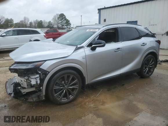 2024 Lexus RX 350 z VIN 2T2BAMCA0RC060554, wystawiony jako Copart lot #49074945 z przebiegiem 2 911 mil mil oraz Szkoda całkowita • Salvage title. Historia ofert i sprzedaży dostępna na DreamBid. Obrazek 1.