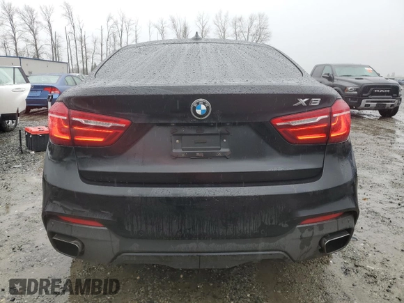 2016 BMW X6 xDrive35i z VIN 5UXKU2C56G0N80105, wystawiony jako Copart lot #46983345 z przebiegiem 99 913 mil mil oraz Szkoda całkowita • Salvage title. Historia ofert i sprzedaży dostępna na DreamBid. Obrazek 6.