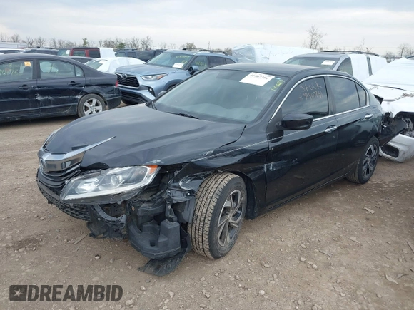 2016 Honda Accord Sedan LX with VIN 1HGCR2F31GA002958, listed as a IAAI auction lot 41907751 with 151,570 mi miles. Bid and sale history available at carsss.com. Image 2.