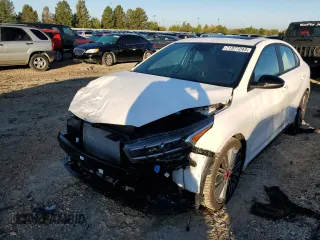 2023 Kia Forte GT with VIN 3KPF44AC0PE636286, listed as a Copart auction lot 71377243 with 9,496 mi miles and Salvage Title. Bid and sale history available at carsss.com. Image 1.