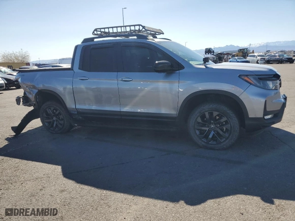 2021 Honda Ridgeline Sport with VIN 5FPYK3F13MB010860, listed as a Copart auction lot 49632605 with 50,275 mi miles and Salvage Title. Bid and sale history available at carsss.com. Image 4.