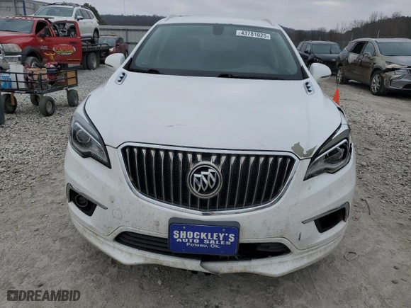 2018 Buick Envision Essence with VIN LRBFX1SA7JD084246, listed as a Copart auction lot 43781025 with 141,057 mi miles and Salvage Title. Bid and sale history available at carsss.com. Image 5.