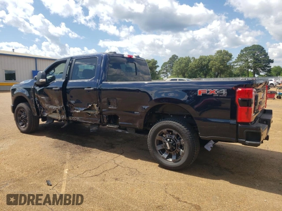 2024 Ford F-350 XL with VIN 1FT8W3BT2REC89943, listed as a Copart auction lot 56751645 with 1,758 mi miles and Salvage title. Bid and sale history available at DreamBid. Image 2.