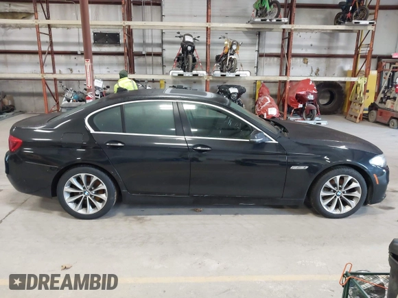 2016 BMW 5 Series 528i xDrive with VIN WBA5A7C59GG147855, listed as a IAAI auction lot 41944008 with 145,086 mi miles. Bid and sale history available at carsss.com. Image 13.
