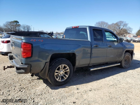 2014 Chevrolet Silverado 1500 LT with VIN 1GCVKREC4EZ363606, listed as a Copart auction lot 89162455 with NaN miles and Salvage Title. Bid and sale history available at carsss.com. Image 3.