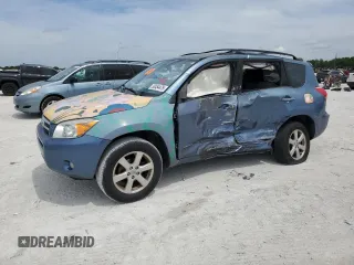 2007 Toyota RAV4 Limited with VIN JTMZD31V576052142, listed as a Copart auction lot 50454475 with 0 mi miles and Non Repairable. Bid and sale history available at carsss.com. Image 1.