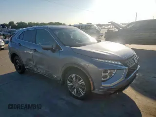 2024 Mitsubishi Eclipse Cross SE with VIN JA4ATWAAXRZ000676, listed as a Copart auction lot 61229375 with 25,875 mi miles and Salvage title. Bid and sale history available at DreamBid. Image 4.