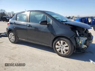 2014 Toyota Yaris L with VIN VNKKTUD37EA012957, listed as a Copart auction lot 44744675 with 154,574 mi miles and Salvage Title. Bid and sale history available at carsss.com. Image 4.