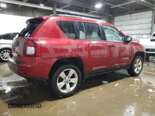 2015 Jeep Compass Sport with VIN 1C4NJDBB5FD292657, listed as a Copart auction lot 51631865 with 205,330 mi miles and Clean Title. Bid and sale history available at carsss.com. Image 3.
