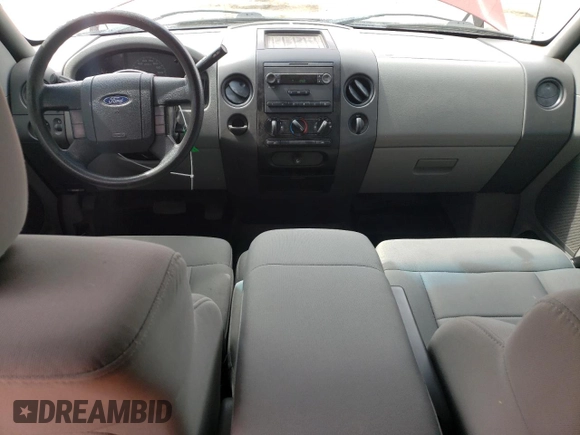 2008 Ford F-150 STX with VIN 1FTRX12W68FB98439, listed as a Copart auction lot 53005505 with 190,752 mi miles and Salvage title. Bid and sale history available at DreamBid. Image 8.