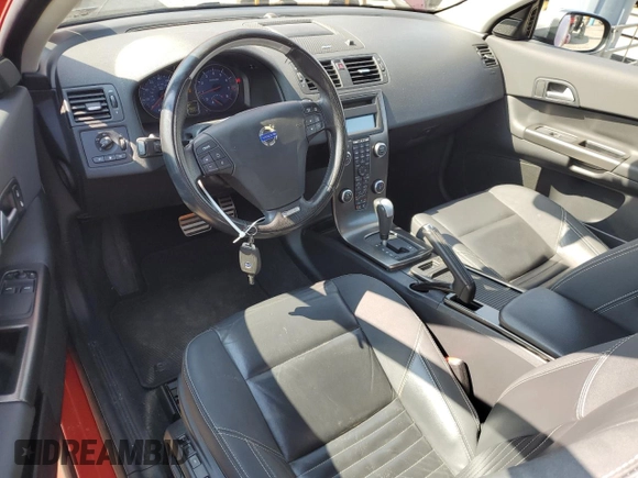 2011 Volvo C30 with VIN YV1672MK9B2245927, listed as a Copart auction lot 48177405 with 58,087 mi miles and Salvage Title. Bid and sale history available at carsss.com. Image 8.