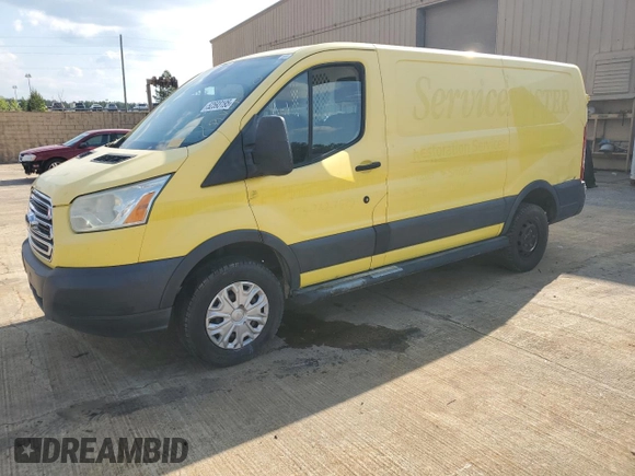 2016 Ford Transit Cargo with VIN 1FTYR1ZM8GKA23030, listed as a Copart auction lot 52593195 with 155,885 mi miles and Clean Title. Bid and sale history available at carsss.com. Image 1.