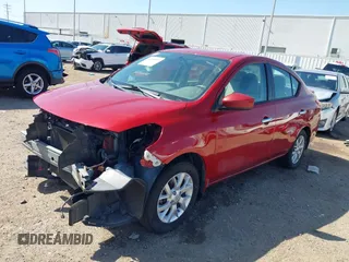 2015 Nissan Versa SV with VIN 3N1CN7AP7FL889199, listed as a IAAI auction lot 41968003 with 97,837 mi miles. Bid and sale history available at carsss.com. Image 2.