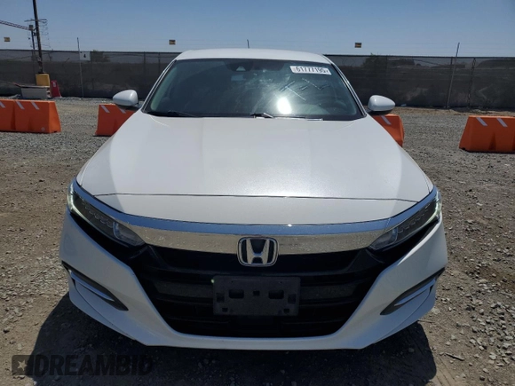 2019 Honda Accord with VIN 1HGCV3F10KA019954, listed as a Copart auction lot 61777195 with 47,709 mi miles and Salvage title. Bid and sale history available at DreamBid. Image 5.