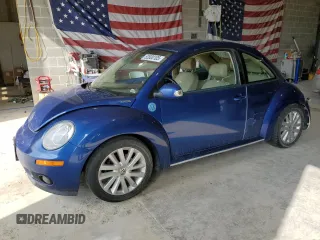 2007 Volkswagen Beetle with VIN 3VWSW31C17M516955, listed as a Copart auction lot 52600105 with 158,425 mi miles and Salvage title. Bid and sale history available at DreamBid. Image 1.