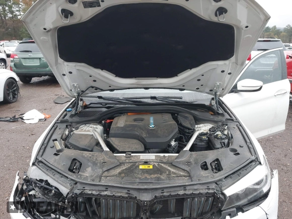 2018 BMW 5 Series 530e with VIN WBAJA9C52JB253501, listed as a IAAI auction lot 41010120 with 93,059 mi miles and . Bid and sale history available at DreamBid. Image 10.
