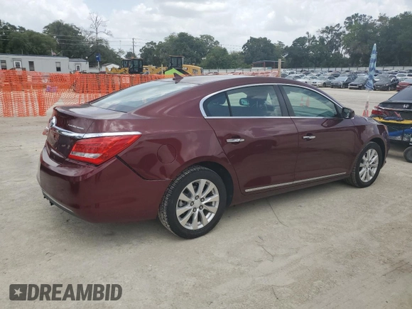 2014 Buick LaCrosse with VIN 1G4GA5GR6EF304074, listed as a Copart auction lot 59717635 with 63,999 mi miles and Salvage title. Bid and sale history available at DreamBid. Image 3.