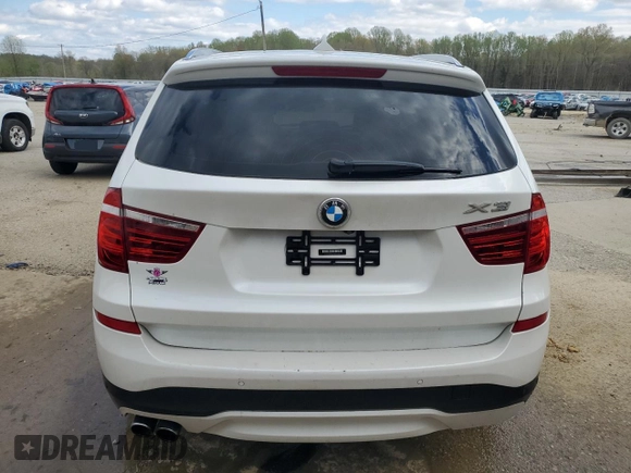 2017 BMW X3 xDrive28i z VIN 5UXWX9C58H0T09176, wystawiony jako Copart lot #53378805 z przebiegiem 116 503 mil mil oraz Czysty tytuł • Clean title. Historia ofert i sprzedaży dostępna na DreamBid. Obrazek 6.