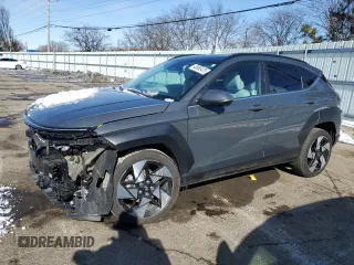 2024 Hyundai Kona Limited with VIN KM8HECA3XRU131811, listed as a Copart auction lot 45565475 with 13,089 mi miles and Salvage Title. Bid and sale history available at carsss.com. Image 1.