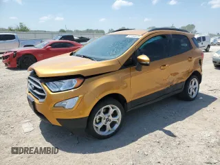 2021 Ford EcoSport SE with VIN MAJ6S3GL0MC409132, listed as a Copart auction lot 57154575 with Not provided miles and Non repairable. Bid and sale history available at DreamBid. Image 1.