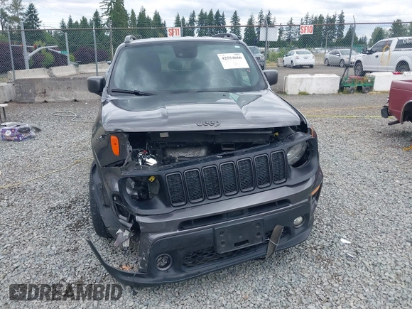 2021 Jeep Renegade Latitude with VIN ZACNJDBB8MPM77202, listed as a IAAI auction lot 42554666 with 18,489 mi miles and . Bid and sale history available at DreamBid. Image 12.
