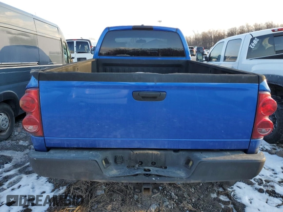 2007 Dodge Ram 3500 Laramie with VIN 3D7MX38C17G759717, listed as a Copart auction lot 41629965 with 266,267 mi miles and Salvage Title. Bid and sale history available at carsss.com. Image 6.