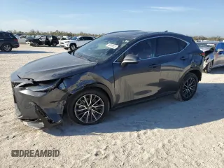 2023 Lexus NX with VIN JTJAKCEZ2P5007758, listed as a Copart auction lot 43540925 with 0 mi miles and Salvage Title. Bid and sale history available at carsss.com. Image 1.