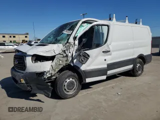 2019 Ford Transit with VIN 1FTYR1YM7KKA24776, listed as a Copart auction lot 47883315 with Not Provided miles and Salvage Title. Bid and sale history available at carsss.com. Image 1.