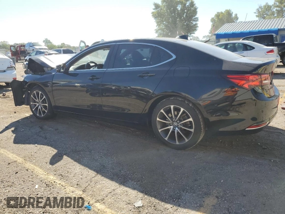 2016 Acura TLX V6 Advance with VIN 19UUB3F79GA000215, listed as a Copart auction lot 73497514 with 120,774 mi miles and Salvage Title. Bid and sale history available at carsss.com. Image 2.