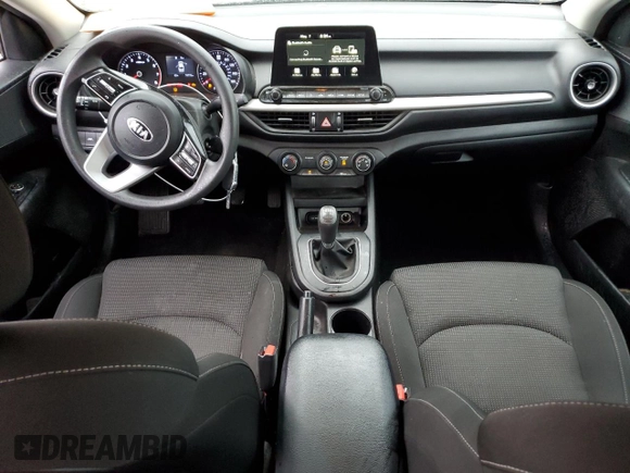 2021 Kia Forte FE with VIN 3KPF24AD7ME379461, listed as a Copart auction lot 55777005 with 74,778 mi miles and Salvage title. Bid and sale history available at DreamBid. Image 8.