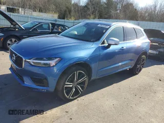 2019 Volvo XC60 R-Design with VIN LYV102RM3KB278774, listed as a Copart auction lot 48534984 with 75,605 mi miles. Bid and sale history available at carsss.com. Image 1.