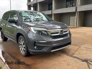 2019 Honda Pilot EX z VIN 5FNYF6H32KB020936, wystawiony jako Copart lot #55267595 z przebiegiem 175 344 mil mil oraz Czysty tytuł • Clean title. Historia ofert i sprzedaży dostępna na DreamBid. Obrazek 1.