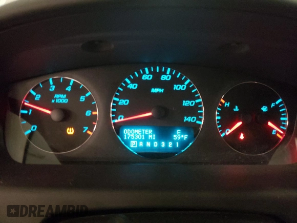 2011 Chevrolet Impala LT Fleet with VIN 2G1WG5EK1B1303415, listed as a Copart auction lot 58963575 with 175,301 mi miles and Salvage title. Bid and sale history available at DreamBid. Image 9.
