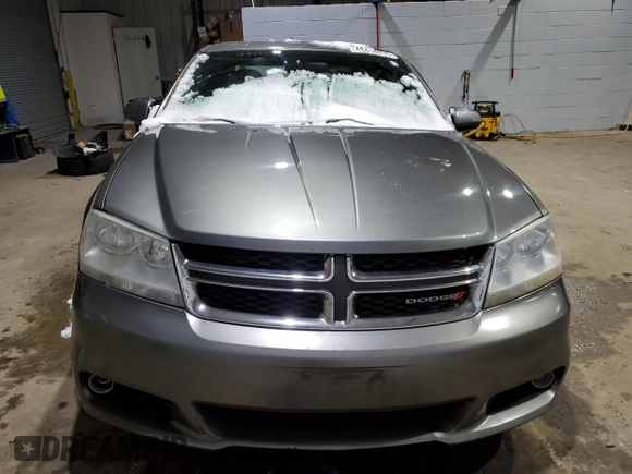 2012 Dodge Avenger SXT Plus with VIN 1C3CDZEG2CN251612, listed as a Copart auction lot 43418835 with 104,355 mi miles and Salvage Title. Bid and sale history available at carsss.com. Image 5.
