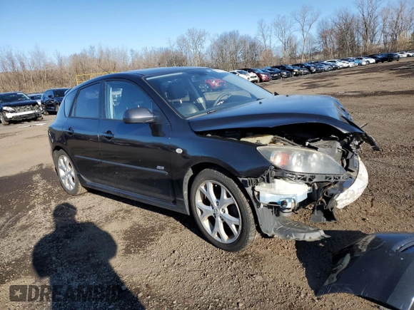 2008 Mazda 3 s GT *Ltd Avail* with VIN JM1BK344081879586, listed as a Copart auction lot 50723105 with Not Provided miles and Salvage Title. Bid and sale history available at carsss.com. Image 4.
