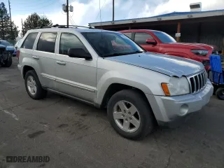 2007 Jeep Grand Cherokee Limited with VIN 1J8HR58237C569275, listed as a Copart auction lot 46633005 with 184,393 mi miles and Salvage Title. Bid and sale history available at carsss.com. Image 4.