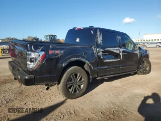 2023 Ford F-150 XL with VIN 1FTFW1E87PKE76757, listed as a Copart auction lot 87314154 with 10,280 mi miles and Salvage Title. Bid and sale history available at carsss.com. Image 3.