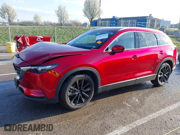 2022 Mazda CX-9 Touring Plus with VIN JM3TCBAY8N0614524, listed as a IAAI auction lot 41893238 with 41,693 mi miles. Bid and sale history available at carsss.com. Image 18.