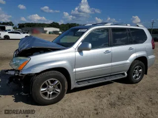 2008 Lexus GX 470 with VIN JTJBT20X580164328, listed as a Copart auction lot 71681444 with 167,766 mi miles and Salvage Title. Bid and sale history available at carsss.com. Image 1.