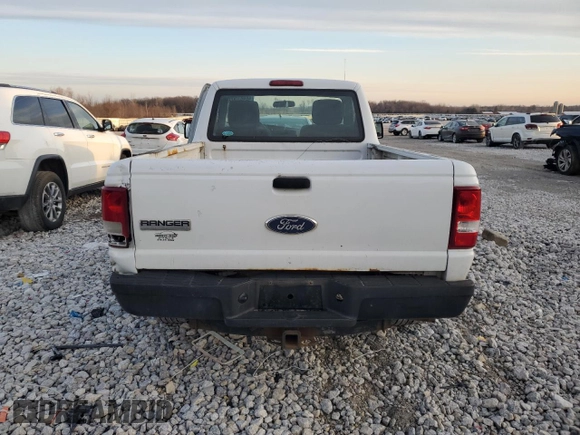 2011 Ford Ranger XL with VIN 1FTKR1AD9BPA81855, listed as a Copart auction lot 48481505 with 224,382 mi miles and Salvage Title. Bid and sale history available at DreamBid. Image 6.