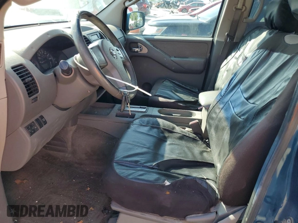 2005 Nissan Frontier SE with VIN 1N6AD07UX5C447472, listed as a Copart auction lot 61864505 with 217,700 mi miles and Clean title. Bid and sale history available at DreamBid. Image 7.